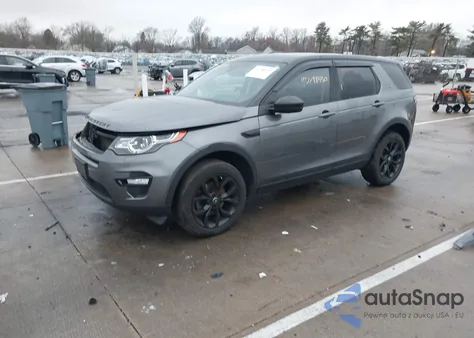 2016 Land Rover Discovery Sport Hse from USA, damaged, VIN SALCR2BG2GH600595